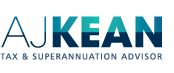 AJKean Logo - Tax & Superannuation Advisor